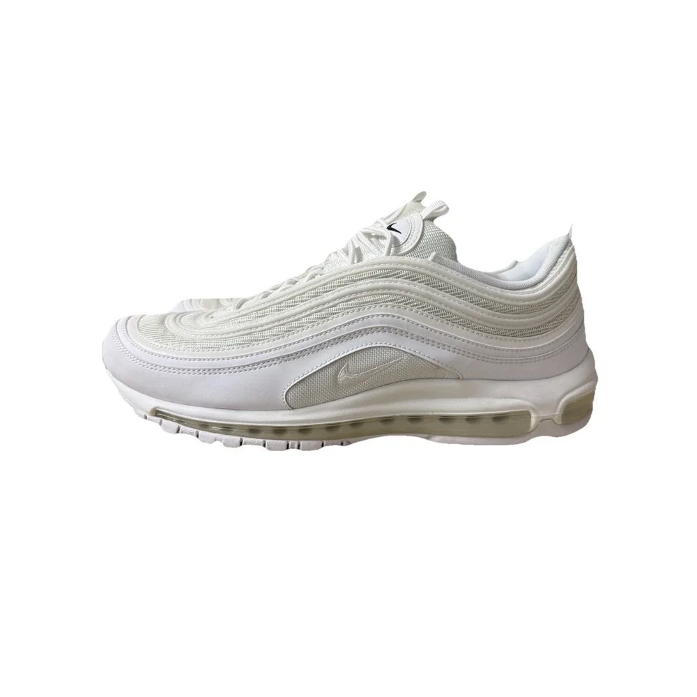 Nike By You Air Max 97  Triple Whiteout | DC8134-991 Men 12 / Women 13.5